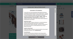 Desktop Screenshot of nauka.wiara.pl